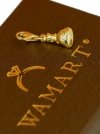 Charms sakwa talizman 3D  złoto 585 