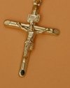 Krzyż z wizerunkiem wamart złoto 585 komunia