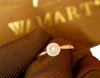 Pierścionek R.9 diamenty 17/0.07ct złoto 585 