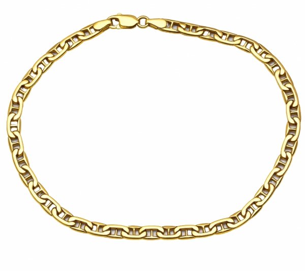 Bransoletka 19cm gucci okazała złoto 585