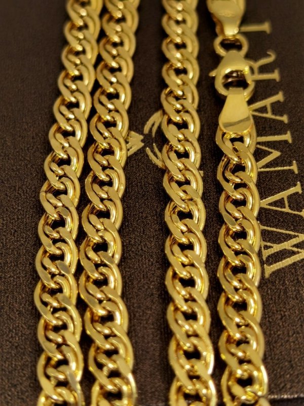 Łańcuch kuty Mona 5mm  złoto 585 