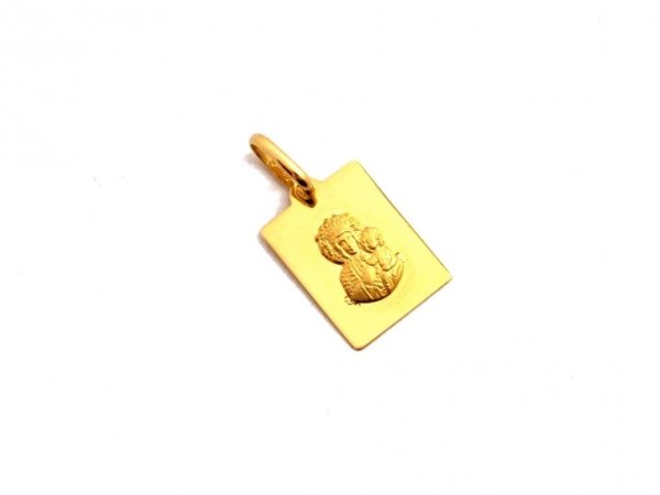 Medalik MATKA BOSKA złoto 585, 14cT