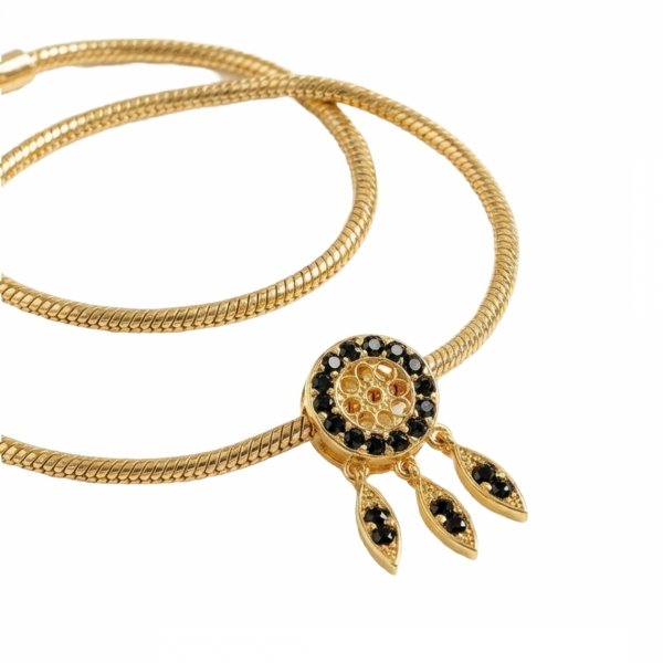 Charms przywieszka łapacz snów złoto 585