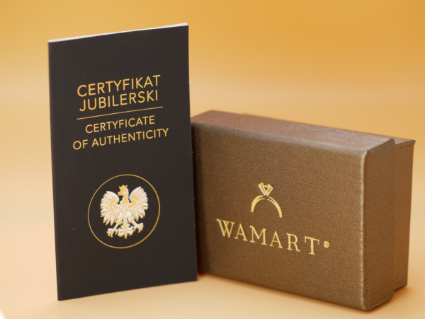  Charms motyl dwustronny 3D  złoto 585 
