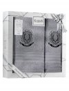 Ręcznik bawełniany frotte PAMES/3663/light grey 50x90+70x140 kpl.