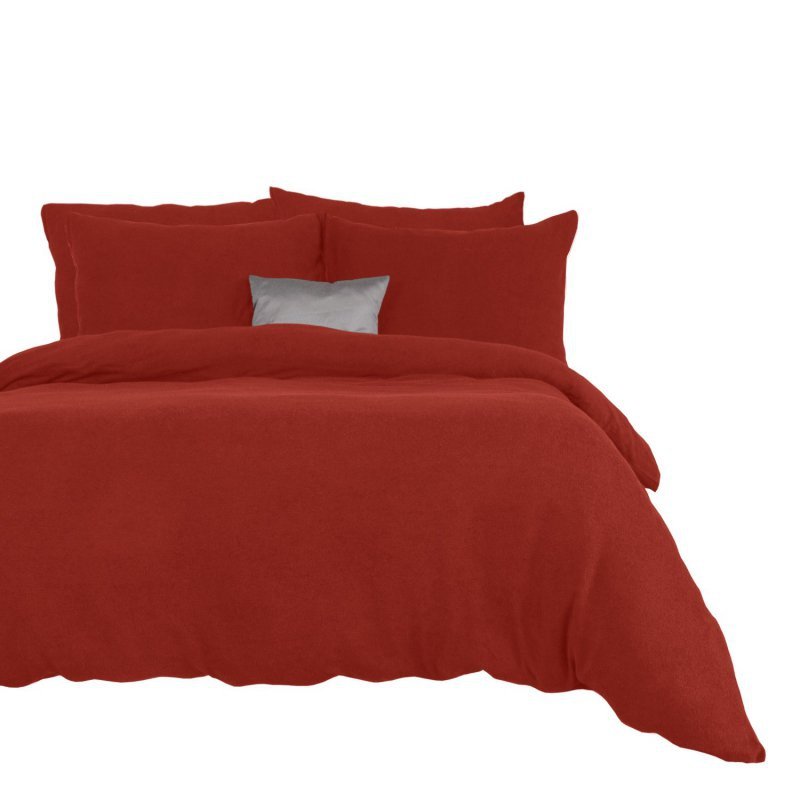 Pościel frotte bordo 023/160x200
