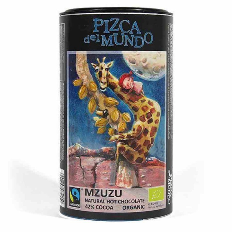 Mzuzu - czekolada do picia  naturalna Pizca del Mundo BIO, 250g