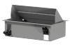 CAYMON CASY 028/B CASY In-table mount box - 8 space Black version - RAL9004