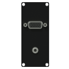CAYMON CASY 151/B CASY 1 space VGA & 3.5mm female jack  Black version