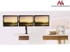Maclean Uchwyt biurkowy na 3 monitory LCD podwójne ramiona MC-691 13 cale-27 cale 8kg