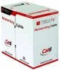 Techly Kabel instalacyjny skrętka UTP Cat6 4x2 drut 100% miedź  305m szary