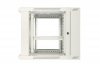 Extralink Szafka wisząca rack 12U 600x600 szara dwusekcyjna