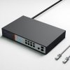 Extralink Switch zarządzalny Victor EX-2500G-10MPS 8X 10/100/1000M TX Z POE AT/AF