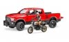 BRUDER Pojazd Dodge RAM 2500 Power wagon z motorem Ducati