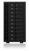 IcyBox Obudowa IB-3810-C31 10x HDD Single System dla 3,5 cali HDD SATA I/II/III