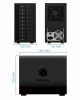 IcyBox Obudowa IB-3810-C31 10x HDD Single System dla 3,5 cali HDD SATA I/II/III