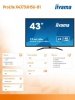 Monitor Digital Signage Iiyama 43 cale X4373UHSU-B1 4K, VA, 2xHDMI, DP, mDP, 3ms, 2x7W, USBx4