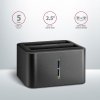 AXAGON MINI stacja dokująca ADSA-D25, USB 3.2 Gen 1 - 2x SATA 6G 2.5 SSD/HDD CLONE