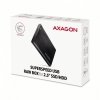 AXAGON Bezśrubowa aluminiowa obudowa zewnętrzna USB 3.2 Gen 1 - SATA 6G dla 2.5 SSD/HDD EE25-A6M