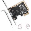 AXAGON Karta sieciowa PCIe PCEE-GRF, 1x Gigabit Ethernet port RJ-45 Realtek LP