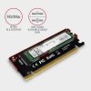 AXAGON Adapter wewnętrzny PCEM2-S, PCIe x16 M.2 NVMe M-key slot aluminiowa osłona