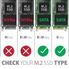 AXAGON PCES-SA4M2 Kontroler PCIe 2x wewnętrzny port SATA 6G + 2x wewnętrzny port M.2 B-key SATA, SP & LP