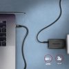 AXAGON Kabel BUCM3-CM15AB USB-C  USB-C, 1.5m, PD 60W, 3A, ALU, oplot Czarny