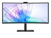 Samsung Monitor 34 cale LS34C652VAUXEN VA 3440x1440 UWQHD 21:9 1xHDMI 1xDP 1xUSB-C (90W) 2xUSB 3.0 LAN (RJ45) 5ms HAS Webcam głośniki zakrzywiony 3yrs on-site