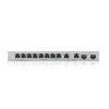 Zyxel Przełącznik 12-Port Gigabit Unmanaged Switch with 8-Port 1G +                        2-Port 2.5G + 2-Port SFP+ XGS1010-12-ZZ0102F