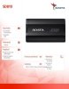 Adata Dysk SSD External SD810 500GB USB3.2 20Gb/s Black