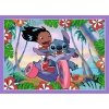 Trefl Puzzle 4w1 Szalony dzień Lilo i Stitch