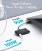 Anker USB-C Hub 3w1 4K HDMI szary