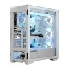 MODECOM Obudowa Komputerowa Horizon ARGB Flow Midi Biała