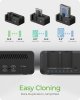 IcyBox Stacja dokująca IB-2924MSCL-C31 Docking & CloneStation                    1x 2,5 cali/3,5 cali do 1x M.2 NVMe & M.2 NVMe do M.2 NVMe