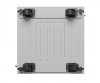 Lanberg Szafa stojąca rack 19 cali 15U 600X600 szara LCD flack pack