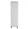 Lanberg Szafa stojąca rack 19'' 42U 600x800 szara drzwi szklane flack pack