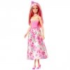 Mattel Lalka Barbie Księżniczka z długimi włosami, różowo-blond