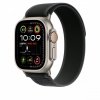 Apple Opaska Trail w kolorze czarnym do koperty 49 mm - rozmiar S/M - elementy z tytanu w kolorze naturalnym