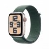 Apple Watch SE GPS + Cellular, koperta 40 mm z aluminium w kolorze księżycowej poświaty z opaską sportową w kolorze górskiego jeziora