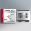 AXAGON STND-LR Podstawa do laptopów aluminiowa 10-16 cali regulowane kąty nachylenia, obrót o 360 stopni