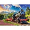 Trefl Puzzle 1000 elementów Podróż pociągiem