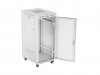 Lanberg Szafa instalacyjna rack stojąca 19 cali 27U 600x800 drzwi perforowane LCD szara (Flat pack)