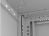 Lanberg Szafa instalacyjna rack wisząca 19 cali 6U 540x350 szara drzwi przeszklone ( flat pack)
