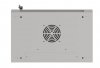 Lanberg Szafa instalacyjna rack wisząca 19 cali 9U 540x350 szara drzwi przeszklone ( flat pack)