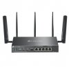 TP-LINK Brama sieciowa gigabitowa Omada 4G+ Cat6 AX3000 VPN with 4-Port PoE+PORT: 1× Gigabit SFP WAN/LAN Port, 1× Gigabit RJ45 WAN Port, 4× Gigabit WAN/LAN