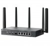 TP-LINK Brama sieciowa gigabitowa Omada 4G+ Cat6 AX3000 VPN with 4-Port PoE+PORT: 1× Gigabit SFP WAN/LAN Port, 1× Gigabit RJ45 WAN Port, 4× Gigabit WAN/LAN