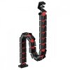 Maclean Organizer kabli, 1345mm czarno czerwony RS125