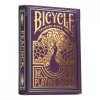 Bicycle Karty Peacock Purple
