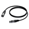 Procab CAB901/0.5 XLR male - XLR female 0,5 meter