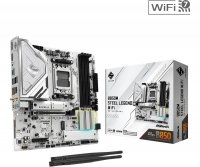 ASRock Płyta główna B850M STEEL LEGEND WIFI AM5 4DDR5 HDMI/DP mATX 